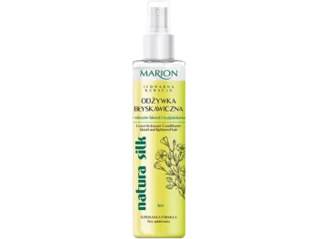 Zdjęcie produktu Marion Jedwabna Kuracja Natura Silk błyskawiczna odżywka do włosów blond i rozjaśnionych, spray