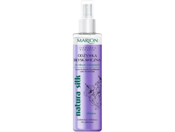 Zdjęcie produktu Marion Jedwabna Kuracja Natura Silk błyskawiczna odżywka do włosów farbowanych