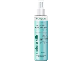 Zdjęcie produktu Marion Jedwabna Kuracja Natura Silk błyskawiczna odżywka intensywnie nawilżająca włosy
