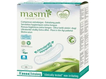 Zdjęcie produktu Masmi ekstradługie podpaski z bawełny organicznej