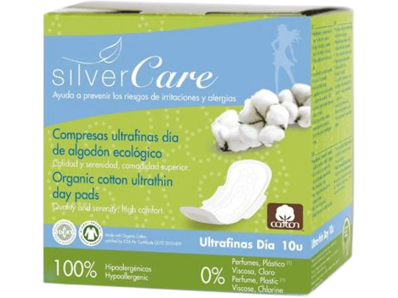 Masmi Silver Care podpaski na dzień ze skrzydełkami