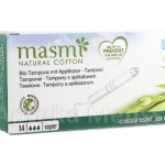 MASMI SUPER tampony organiczne z aplikatorem