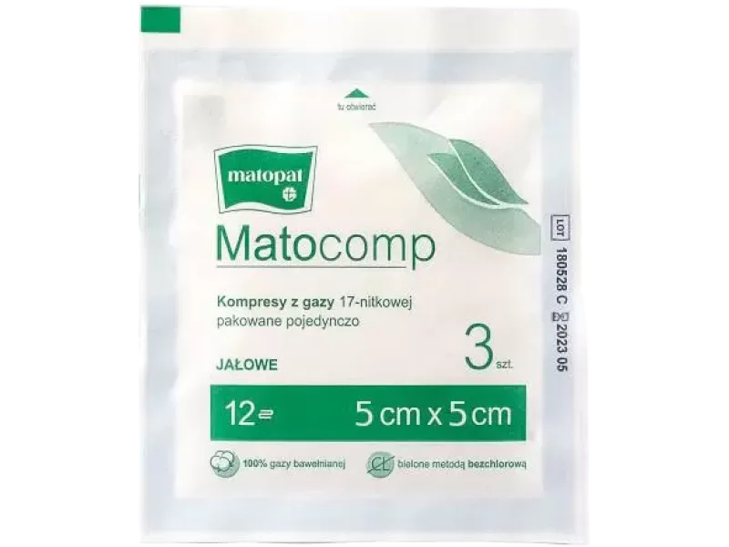 Matocomp, 17 nitkowe, 12 warstwowe, kompres