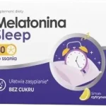 Melatonina Sleep, smak cytrynowy, tabletki do ssania