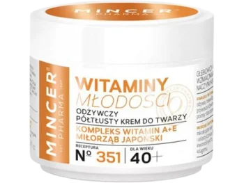 Zdjęcie produktu Mincer Pharma N°351 Witaminy młodości odżywczy półtłusty krem do twarzy 40+