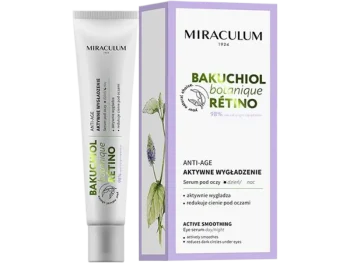 Zdjęcie produktu Miraculum Bakuchiol Botanique Retino Anti-Age aktywne wygładzenie serum pod oczy
