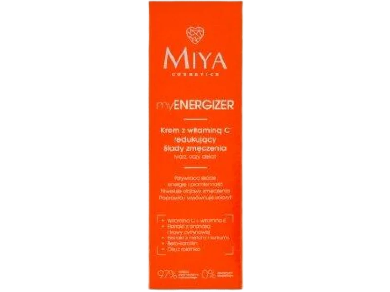 MIYA myENERGIZER krem z witaminą C redukujący ślady zmęczenia