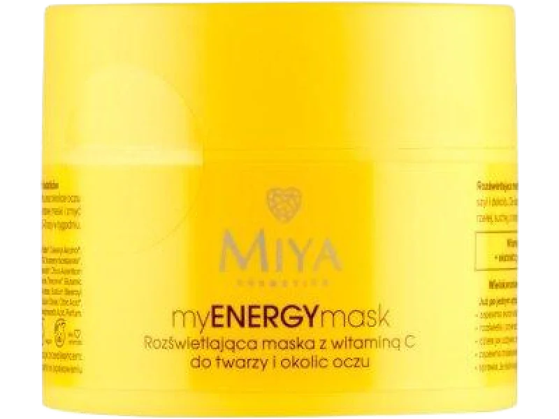 MIYA myENERGYmask rozświetlająca maska z witaminą C