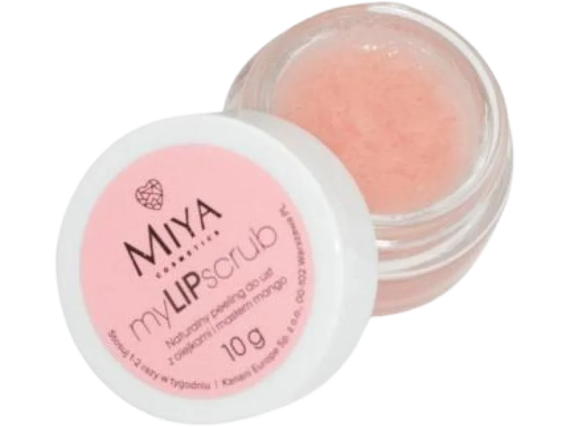 Miya myLIPscrub naturalny peeling do ust z olejkami i masłem mango