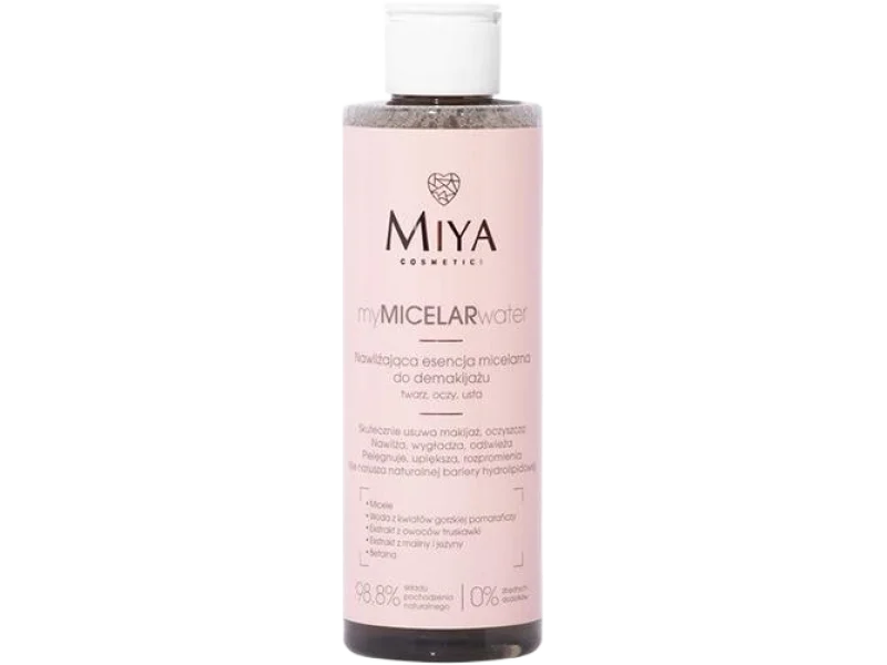 Miya myMICELARwater nawilżająca esencja micelarna do demakijażu, płyn