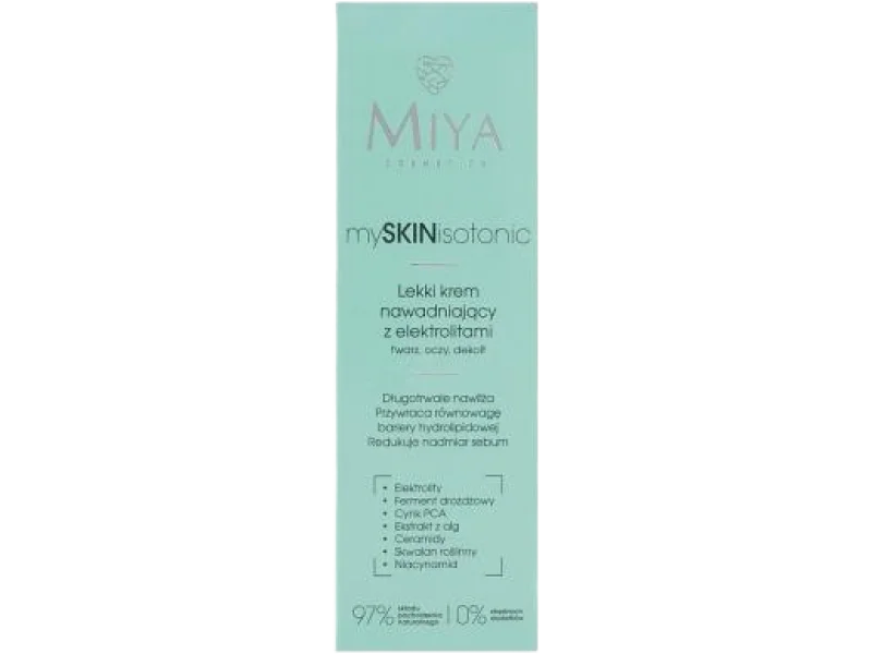 Miya mySKINisotonic lekki krem nawadniający z elektrolitami
