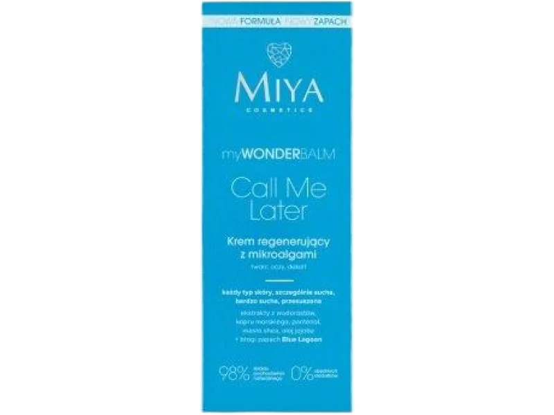 MIYA myWONDERBALM Call Me Later regenerujący z mikroalgami, krem
