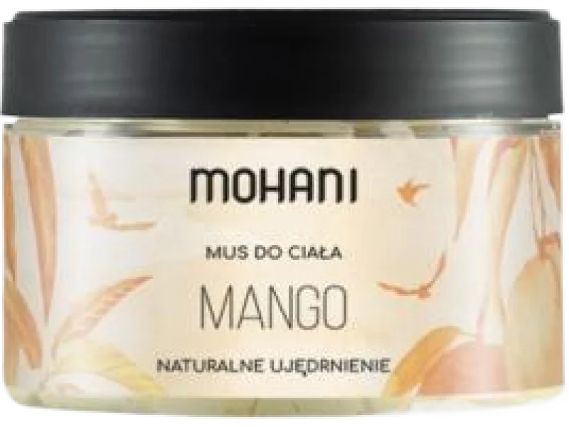 MOHANI Ujędrniający mus do ciała mango