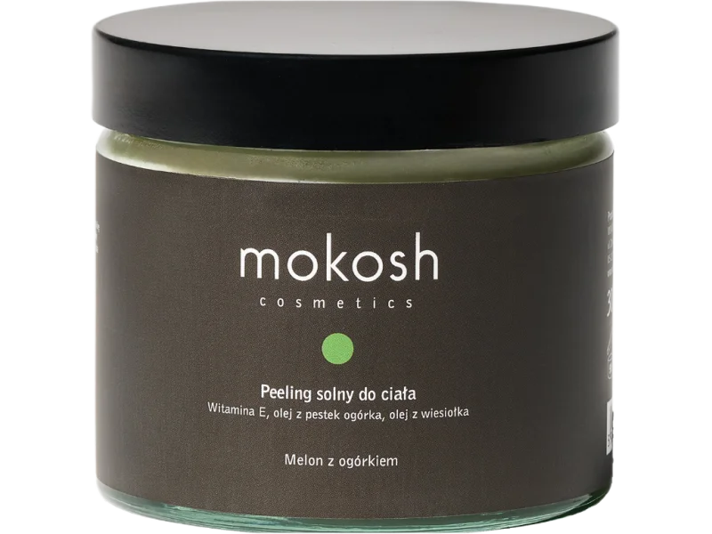 Mokosh peeling solny do ciała melon z ogórkiem