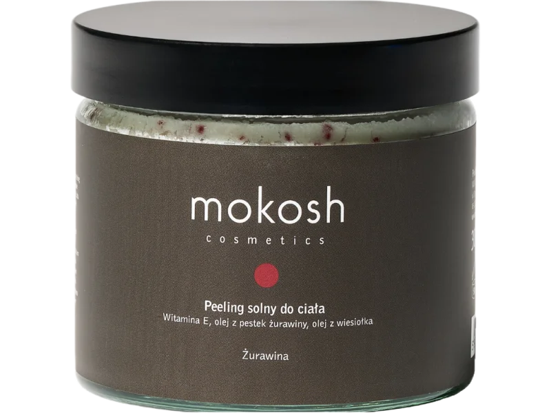 Mokosh peeling solny do ciała żurawina