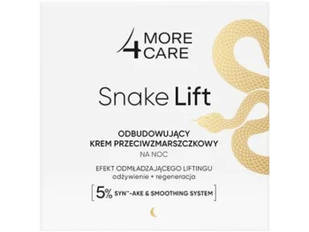 More4Care Snake Lift odbudowujący przeciwzmarszczkowy, krem