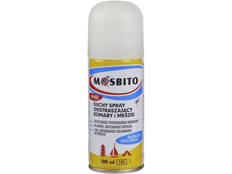 MOSBITO Natura suchy spray odstraszający komary i meszki, aerozol