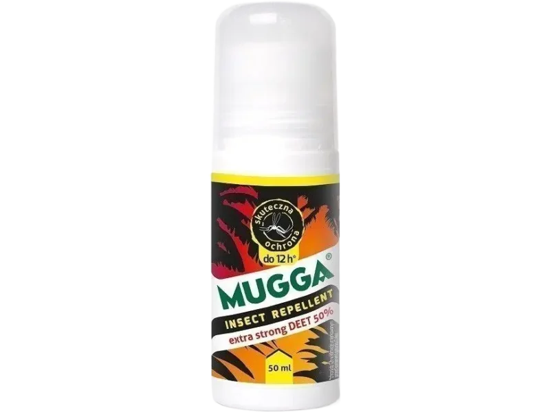 MUGGA przeciw owadom DEET, roll-on