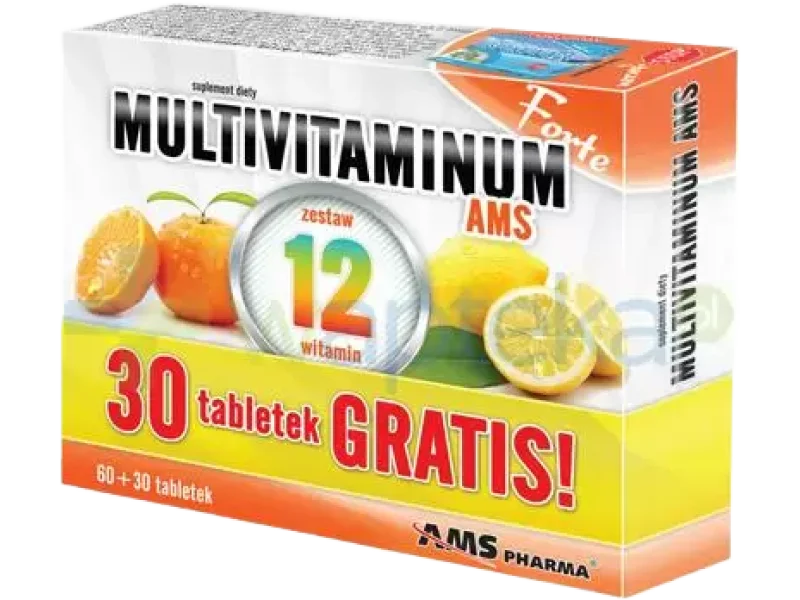Multivitaminum AMS Forte, tabletki