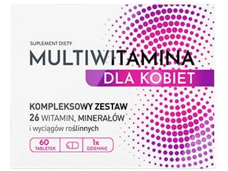 Multiwitamina dla kobiet, tabletki