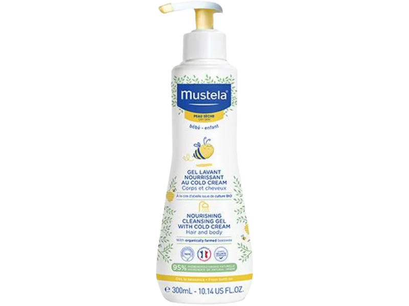 MUSTELA BEBE ENFANT żel odżywczy do mycia z cold cream