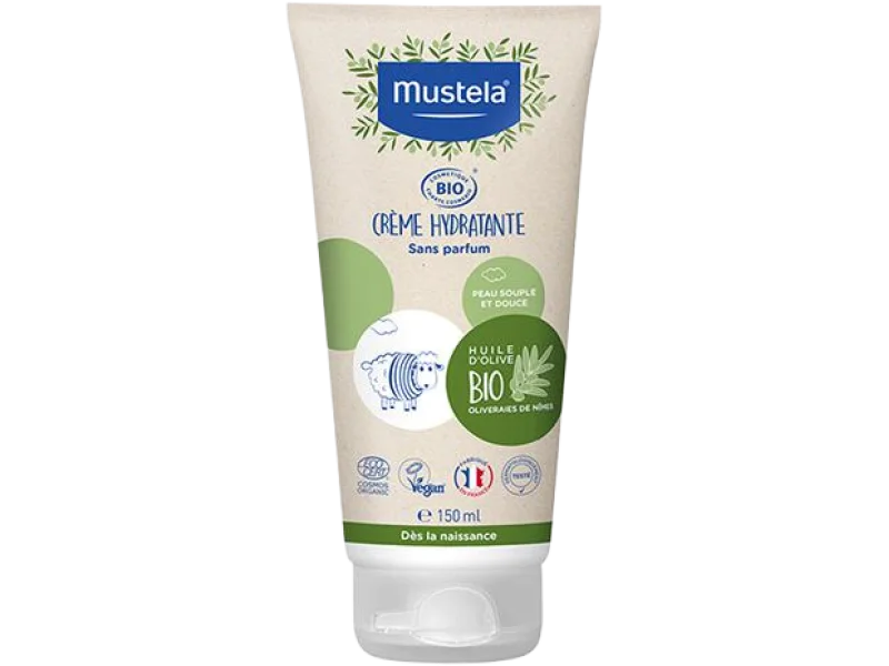Mustela Bio certyfikowany organiczny krem nawilżający