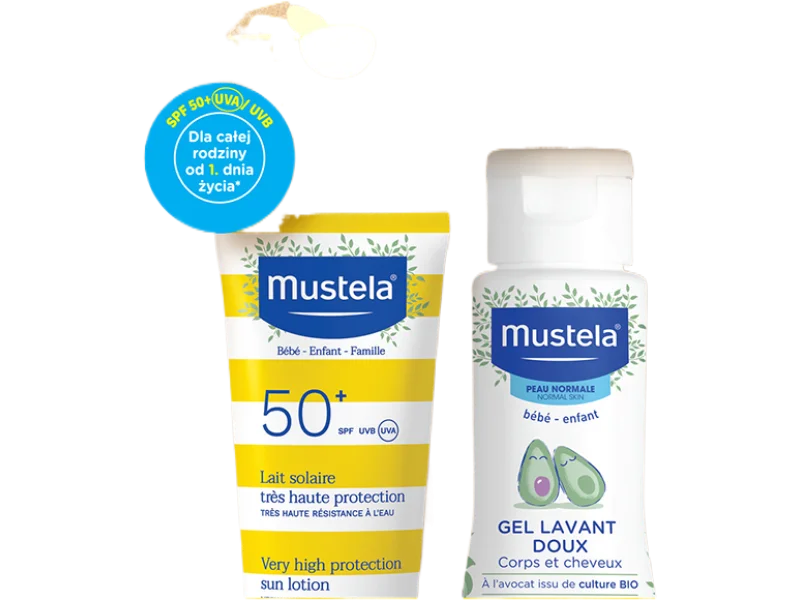 Mustela maluszek na wakacjach, zestaw
