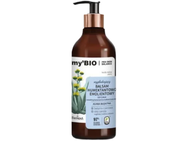 my’BIO wygładzający humektantowo-emolientowy, balsam