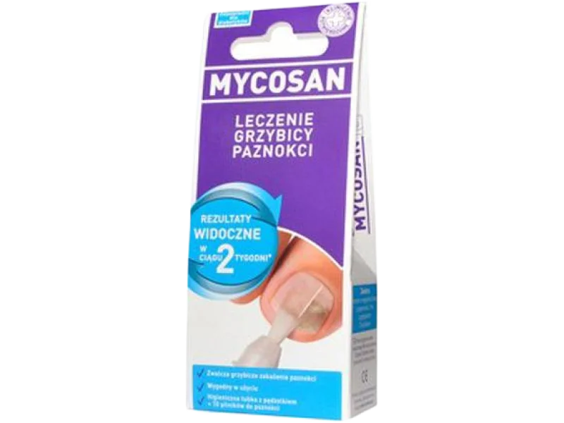 Mycosan leczenie grzybicy paznokci, serum