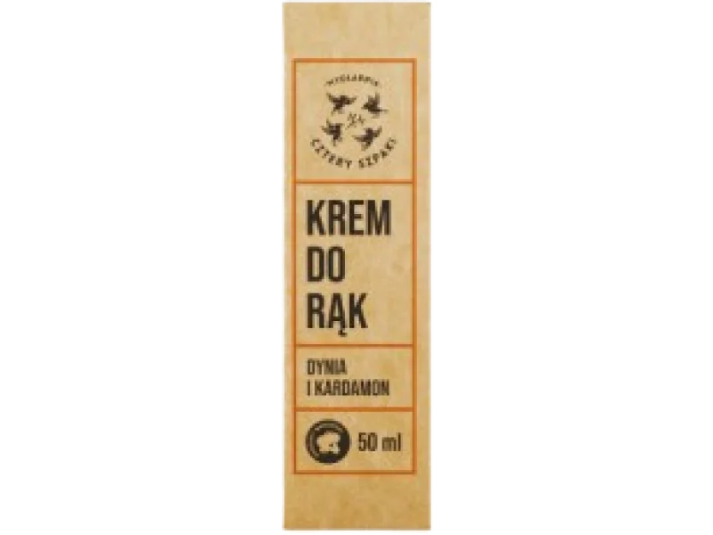 Mydlarnia Cztery Szpaki Dynia i kardamon krem do rąk