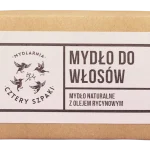 Mydlarnia Cztery Szpaki, mydło do włosów z olejem rycynowym