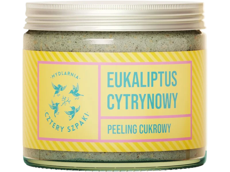 Mydlarnia Cztery Szpaki peeling do ciała eukaliptus cytrynowy