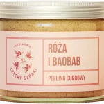 Mydlarnia Cztery Szpaki peeling róża i baobab
