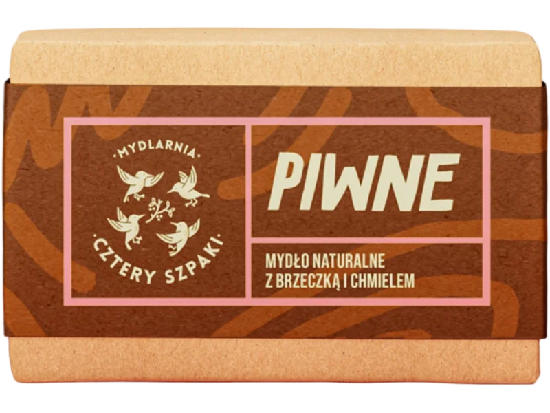 Mydlarnia Cztery Szpaki, piwne, mydło