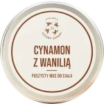 Mydlarnia Cztery Szpaki puszysty mus do ciała, cynamon z wanilią