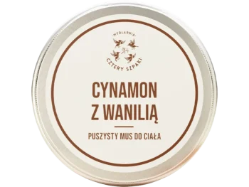 Zdjęcie produktu Mydlarnia Cztery Szpaki puszysty mus do ciała, cynamon z wanilią