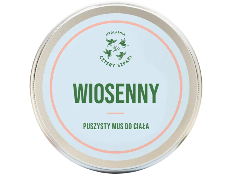 Mydlarnia Cztery Szpaki puszysty mus do ciała wiosenny