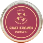 Mydlarnia Cztery Szpaki, śliwka i kardamon balsam do ust