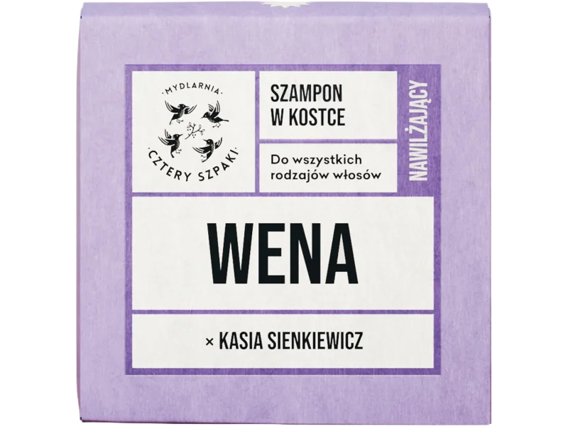 Mydlarnia Cztery Szpaki WENA x Kasia Sienkiewicz, szampon