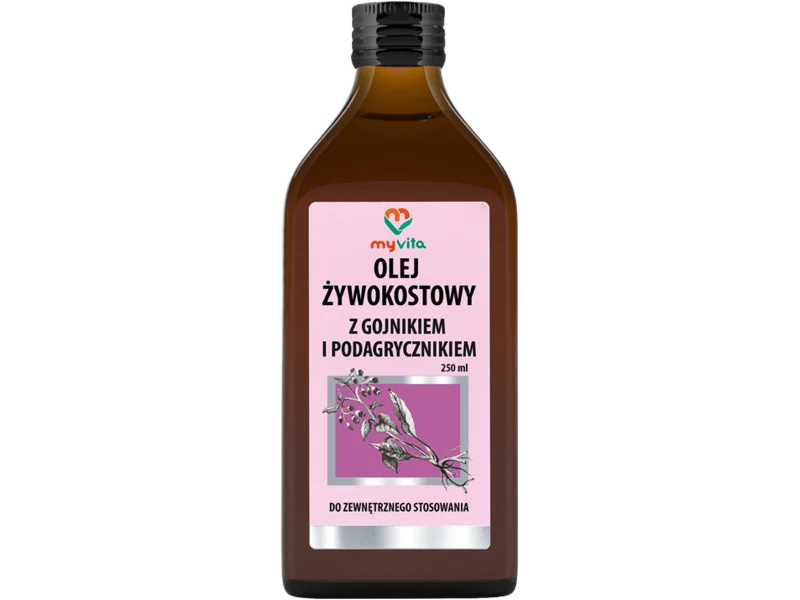 MyVita Olej żywokostowy z gojnikiem i podagrycznikiem