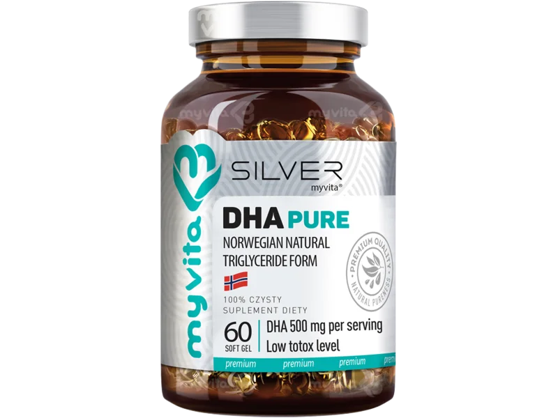 MyVita Silver DHA Pure, kapsułki
