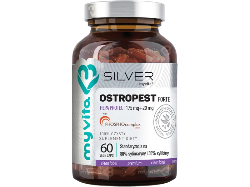 MyVita Silver Ostropest Forte, kapsułki
