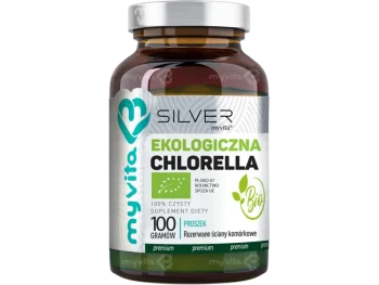 MyVita Silver Pure 100% Chlorella Bio, proszek