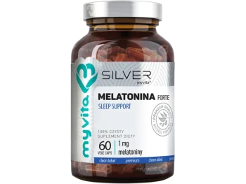 Zdjęcie produktu MyVita Silver Pure 100% melatonina forte, kapsułki, 1 mg