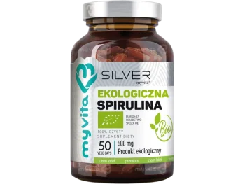 Zdjęcie produktu MyVita Silver Spirulina Bio, kapsułki twarde