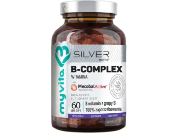 Zdjęcie produktu MyVita Silver witamina B-Complex 100%, kapsułki