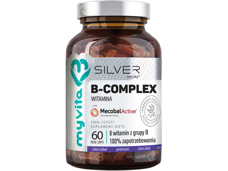 MyVita Silver witamina B-Complex 100%, kapsułki