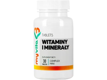 Zdjęcie produktu MyVita Witaminy i minerały Complex Max, tabletki