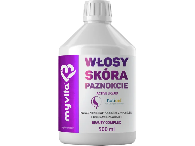 MyVita Włosy skóra paznokcie Active Liquid, płyn