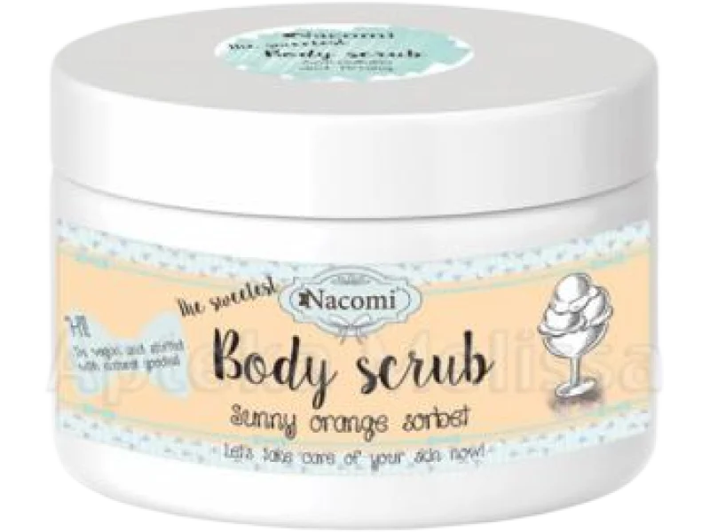 NACOMI Peeling do ciała sorbet ze słonecznych pomarańczy